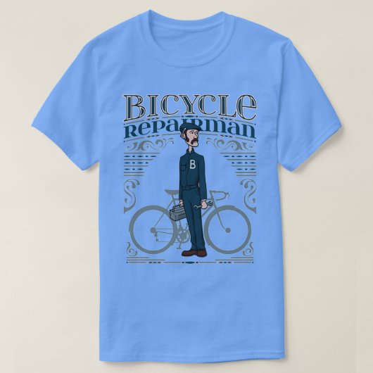 T-shirt Réparateur de vélos (Design devant)