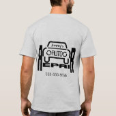 T-shirt Réparation automatique | personnalisé (Dos)