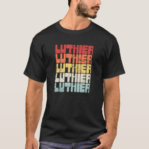 T-shirt Réparation de guitare acoustique de luthier violon
