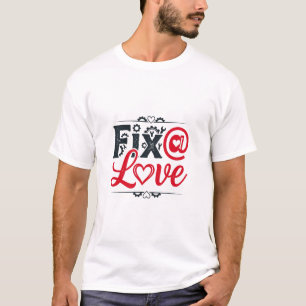 T-shirt Réparer @à l'amour