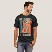 T-shirt Réparez L'Argent Cryptodevises Crypto Trader (Devant entier)