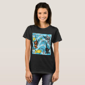 T-shirt Repartir pour la pêche  (Devant entier)