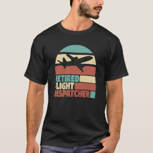 T-shirt Répartiteur Rétro Policier à la retraite Vol Vinta