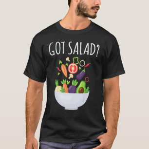 T-shirt Repas Sains Ont Salade Bol Alimentation Fraîche Am