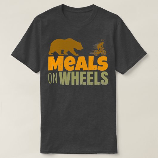 T-shirt Repas sur les roues (Design devant)