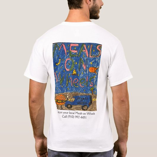 T-shirt Repas sur roues - Gardner (Dos)