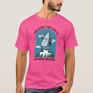 T-shirt Repassage Limites Repassage Extrême Drôle