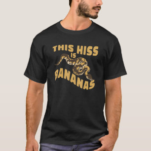 T-shirt Repérage Ce Baiser Est Bananes Banana Ball Python
