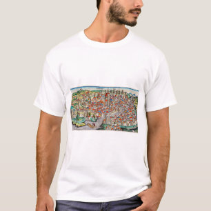 T-shirt Repère médiéval de Florence en Italie