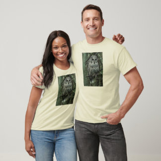 T-shirt Repérer le hibou