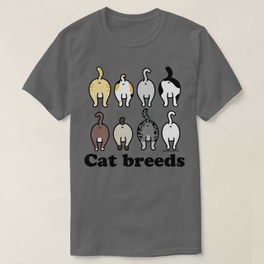 T-SHIRT REPÈRES CHAT (Design devant)