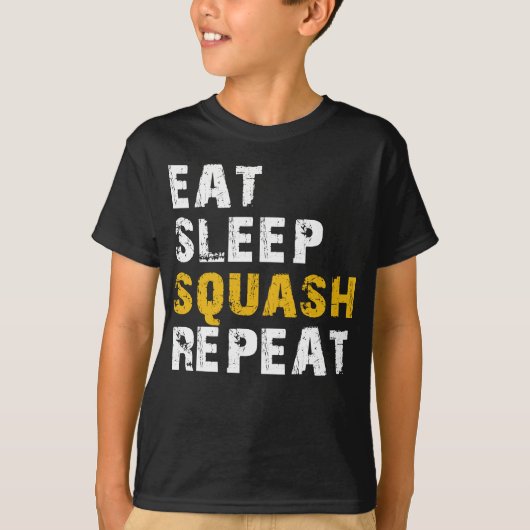 T-shirt répéter la courge de sommeil (Devant)