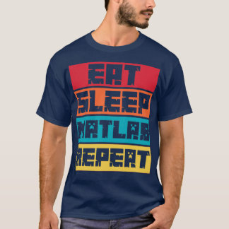 T-shirt Répéter la répétition du laboratoire du sommeil