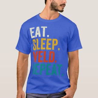 T-shirt Répéter la soudure du sommeil