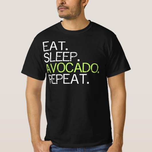 T-shirt Répéter l'avocat du sommeil (Devant)