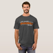 T-shirt Répéter le baseball du sommeil (Devant entier)