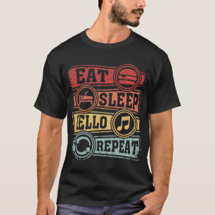 T-shirt Répéter le bonjour du sommeil