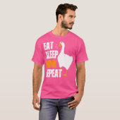 T-shirt Répéter le chou du sommeil (Devant entier)