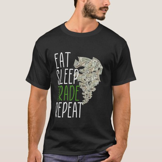 T-shirt Répéter le commerce du sommeil (Devant)