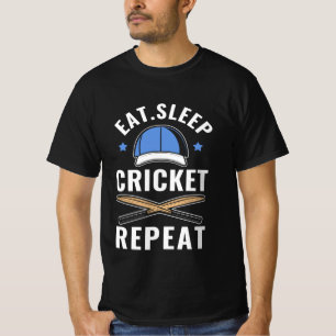T-shirt Répéter le cricket du sommeil