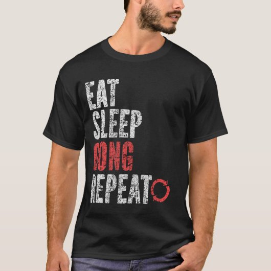 T-shirt Répéter le gong du sommeil (Devant)