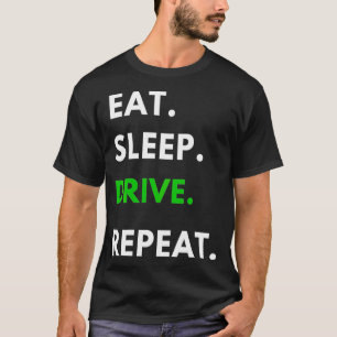 T-shirt Répéter le lecteur de sommeil pour les ventilateur