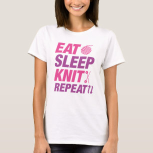 T-shirt Répéter le noeud de sommeil