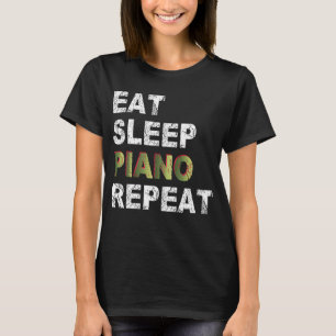 T-shirt Répéter le piano du sommeil