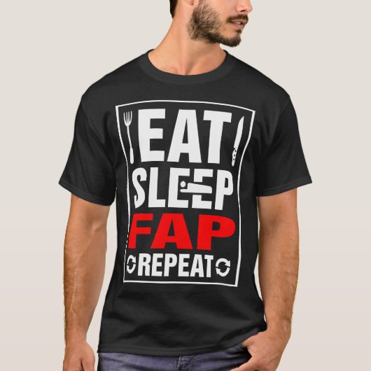 T-shirt Répéter le sap du sommeil (Devant)