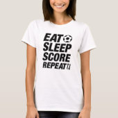 T-shirt Répéter le score de sommeil (Devant)