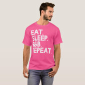 T-shirt Répéter le sleep Rb - Musique (Devant entier)