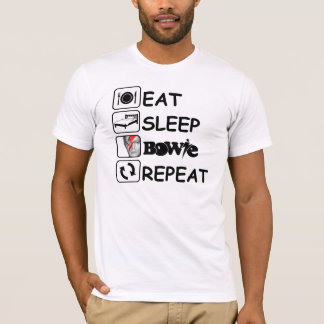 T-shirt Répéter le sommeil du repas
