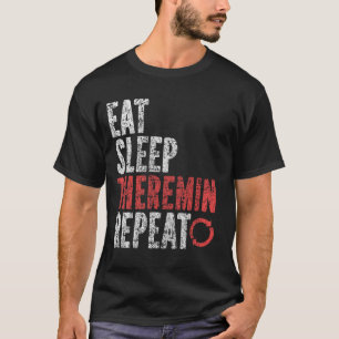 T-shirt Répéter le Theremin du sommeil