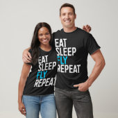 T-shirt Répéter le vol du sommeil (Unisexe)