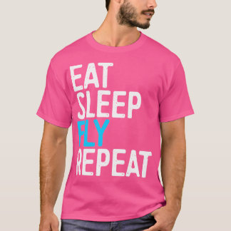T-shirt Répéter le vol du sommeil