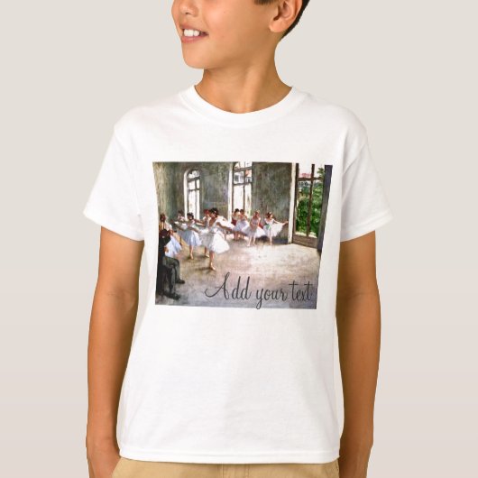 T-shirt Répétition de ballet (Devant)