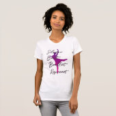 T-shirt Répétition de ballet de dormir - Ballet minimalist (Devant entier)