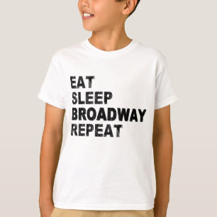 T-shirt Répétition de Broadway du sommeil