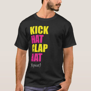T-shirt Répétition de casquette d'applaudissements de