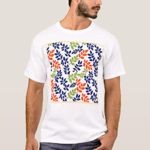 T-shirt Répétition de la feuille chromatique