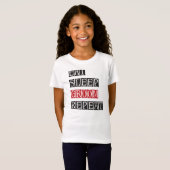 T-Shirt Répétition de la pièce de sommeil (Devant entier)