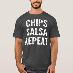 T-shirt Répétition de la salsa des chips