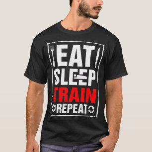 T-shirt Répétition du train du sommeil