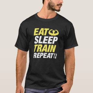 T-shirt Répétition du train du sommeil
