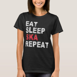 T-shirt Répétition Ska Sleep Eat