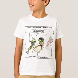 T-shirt Répliques drôles de drague sur le cricket