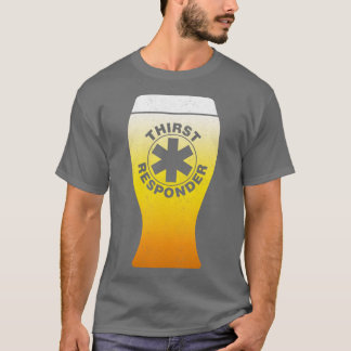 T-shirt Répondeur de soif Funny Beer