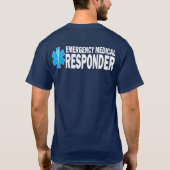 T-shirt Répondeur Médicale de secours (Dos)