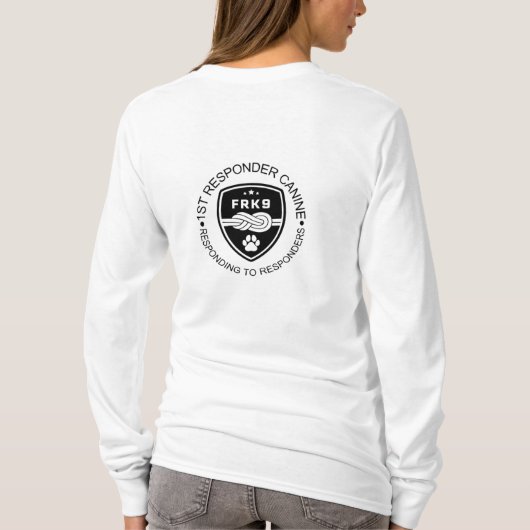 T-shirt Répondre aux réponses Long Sleeve (Dos)