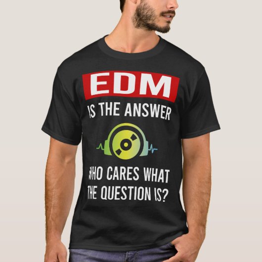 T-shirt Réponse EDM (Devant)